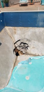 above ground pool collapse repair